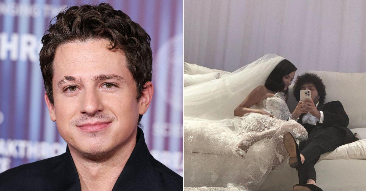 Photo of Charlie Puth, Selena Gomez and Benny Blanco