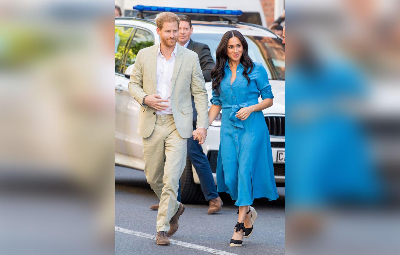 Meghan Markle And Prince Harry Holding Hands