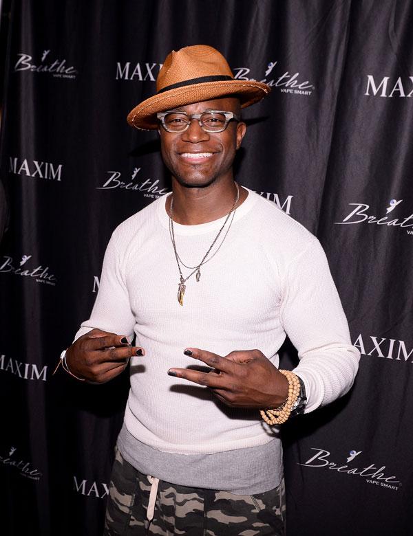 Taye diggs vape smart maxim party 1