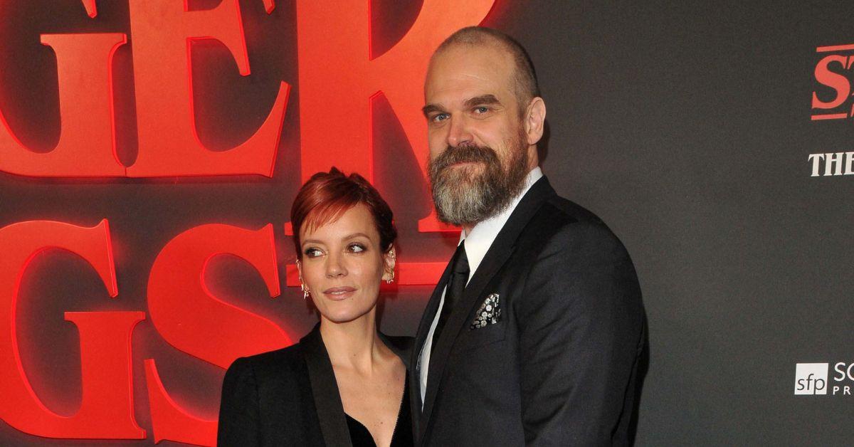 Photo of Lily Allen and David Harbour