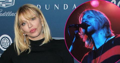 image of Courtney Love and Kurt Cobain