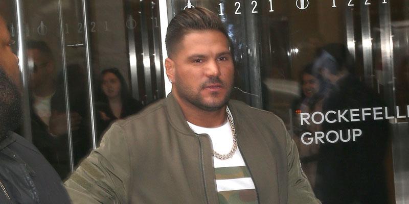 jersey shore ronnie magro claims baby mama cheated