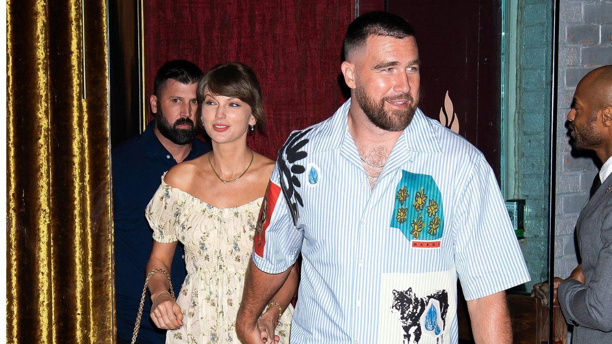 Image of Taylor Swift and Travis Kelce got engaged in August 2025 after two years of dating.