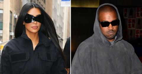 kim kardashian kanye west not on good terms right now