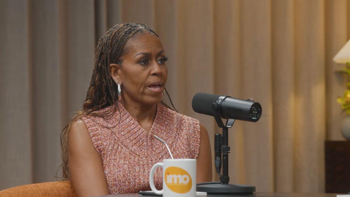 Image of It took Barack Obama three days to notice Michelle's piercings.