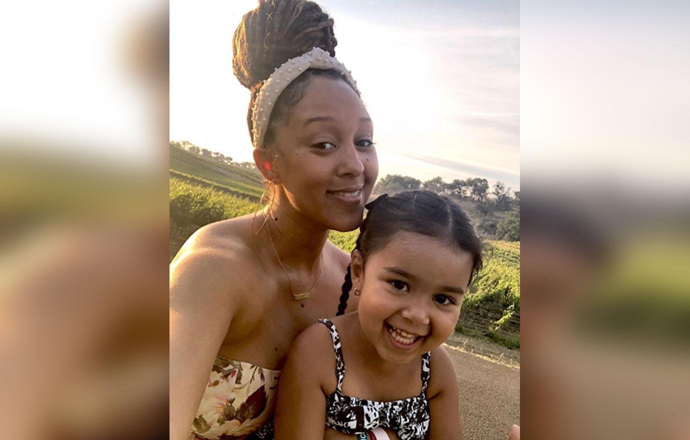 Tamera Mowry & daughter Ariah