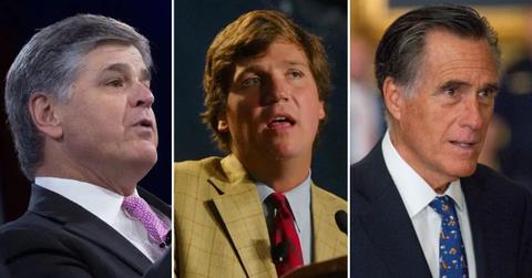 sean hannity consumed outshine tucker carlson mitt romney