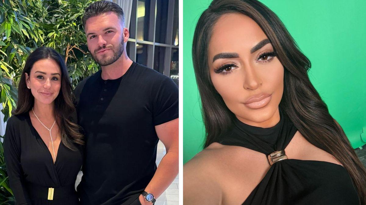 Photo of Jenni 'JWoww' Farley, Zack Carpinello and Angelina Pivarnick