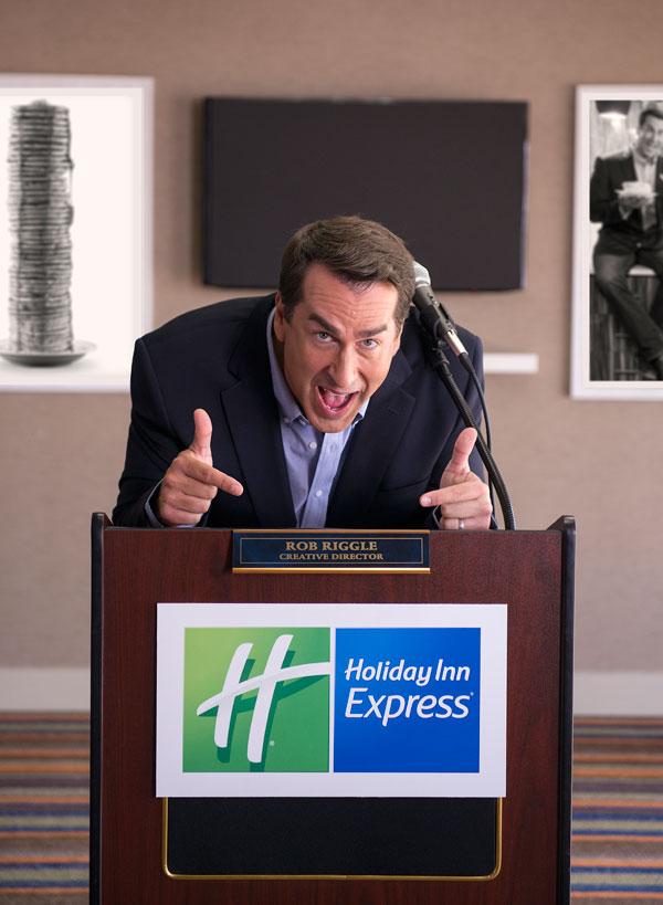 Holiday Inn Express_Riggle Creative Director_Podium