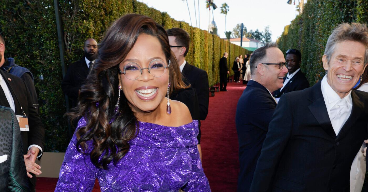 Oprah Winfrey Wears Tight Dress At 2024 Golden Globes: Photos