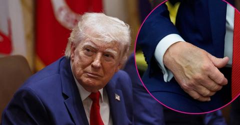 Composite photo of Donald Trump.