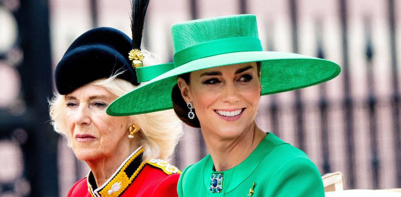 kate middleton not attending trooping the colour june