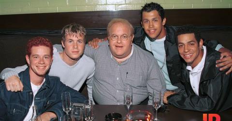 Photo of O-Town and Lou Pearlman.
