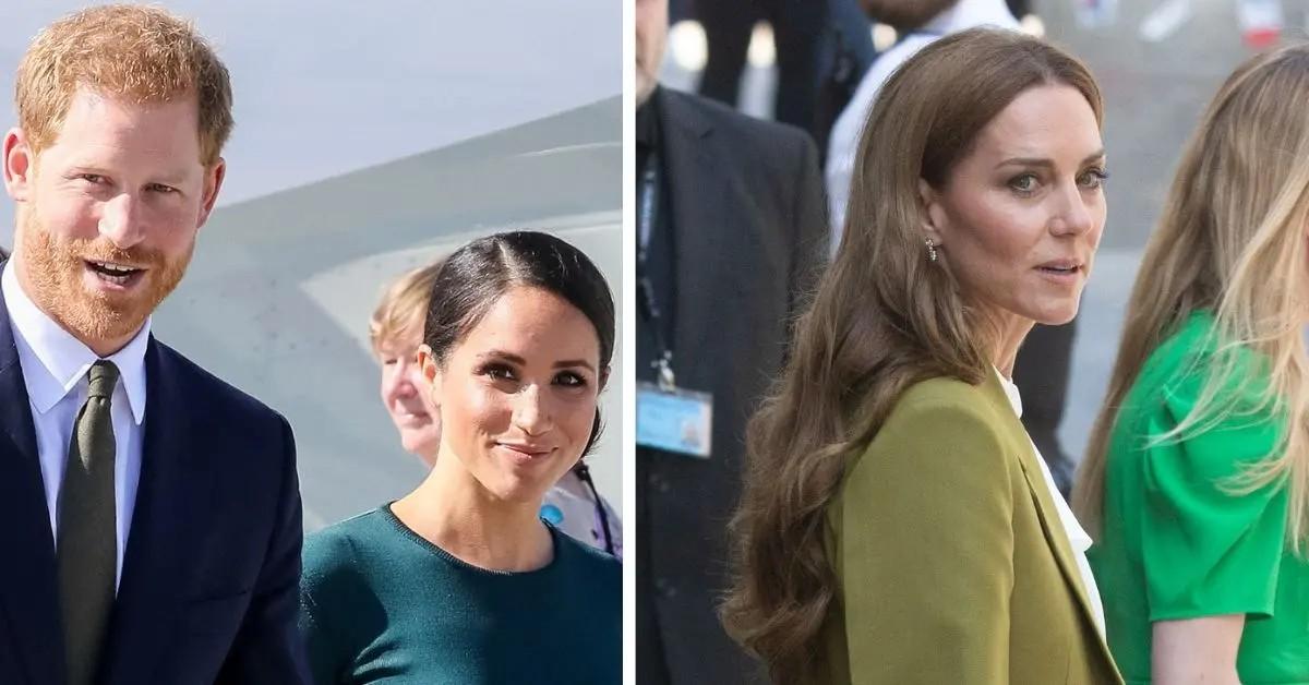 image of Kate Middleton is trying to bring Prince Harry back into the royal fold, a source claims. 