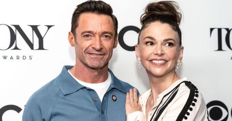 sutton foster hugh jackman happy