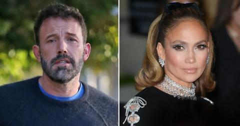 Composite photo of Ben Affleck and Jennifer Lopez