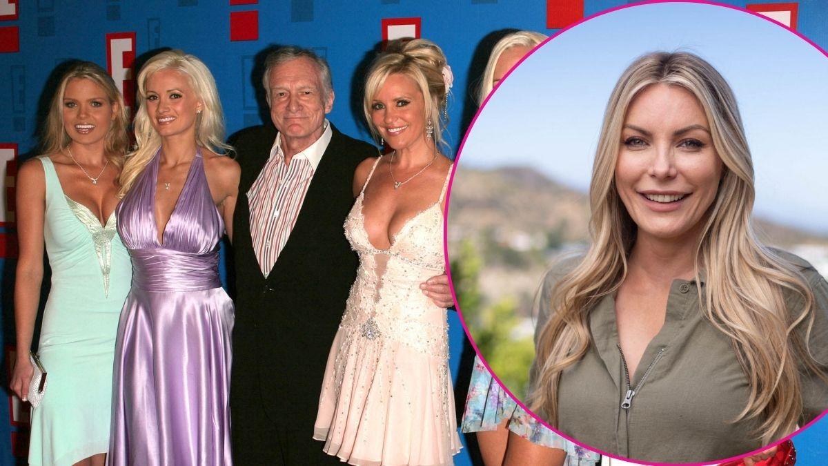 Composite photo of Crystal Hefner and Hugh Hefner.