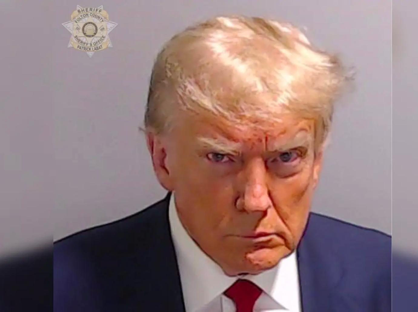 donald trump speaks after arrest fulton county election