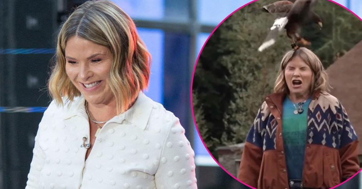 Jenna Bush Hager's Daughter Accused Her of Using AI for Photo of a Falcon Perched on the Terrified Anchor's Head: 'Because When Does That Happen?'