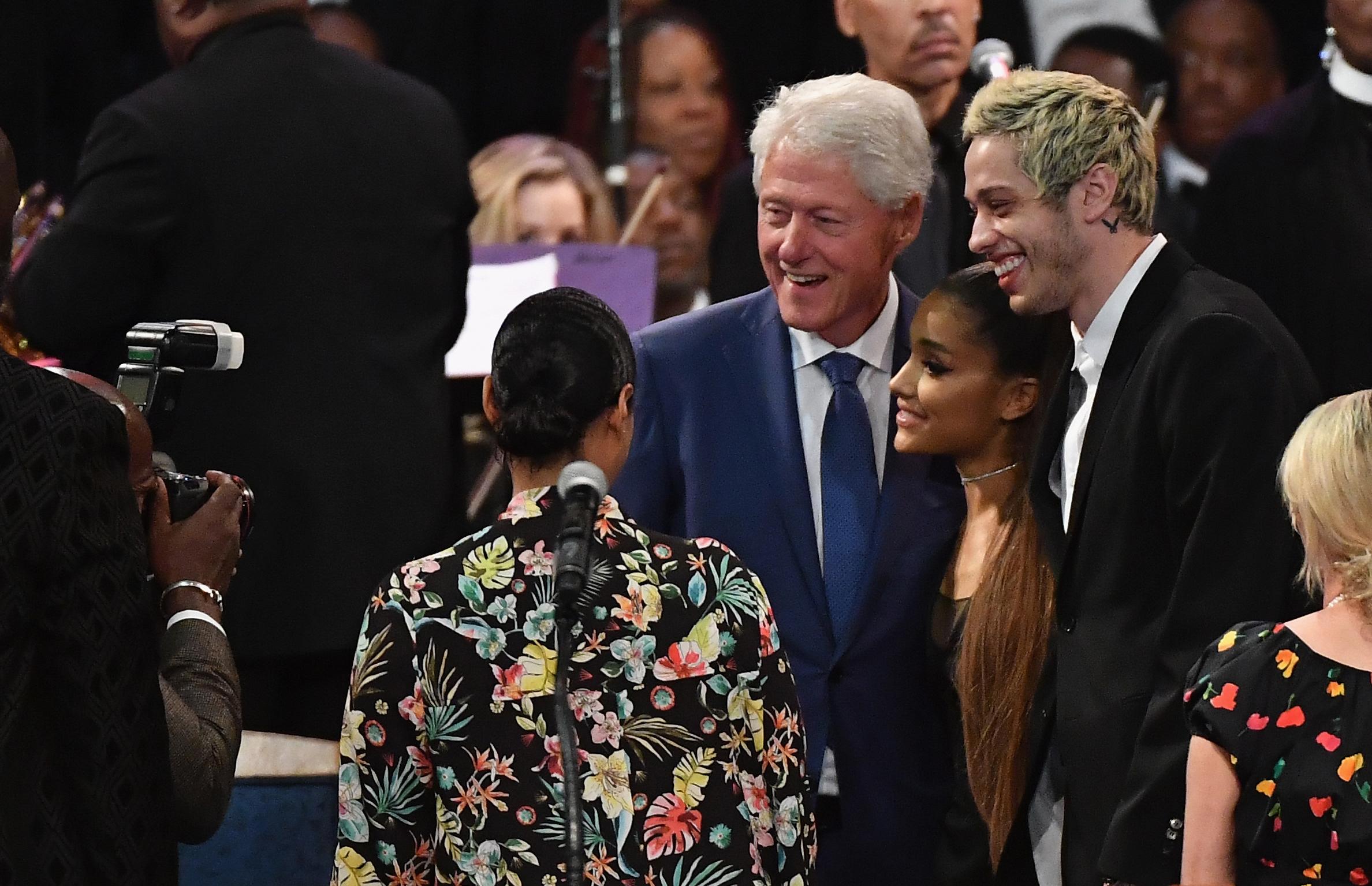 Bill Clinton Ariana Grande