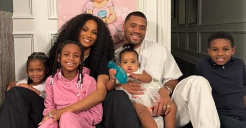 Photo of Russell Wilson, Ciara and their kids