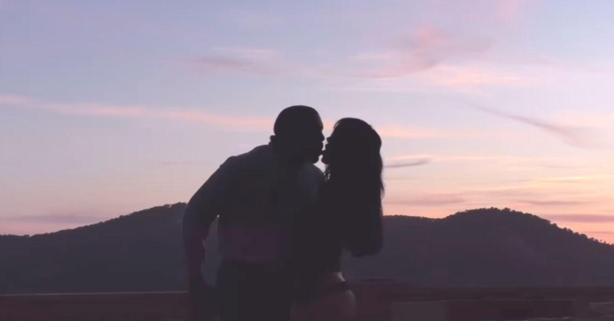 bianca censori kisses kanye instagram post