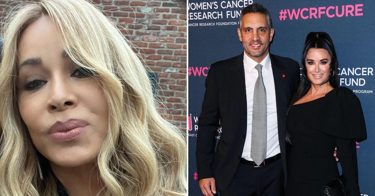 Composite photo of Faye Resnick, Mauricio Umansky and Kyle Richards