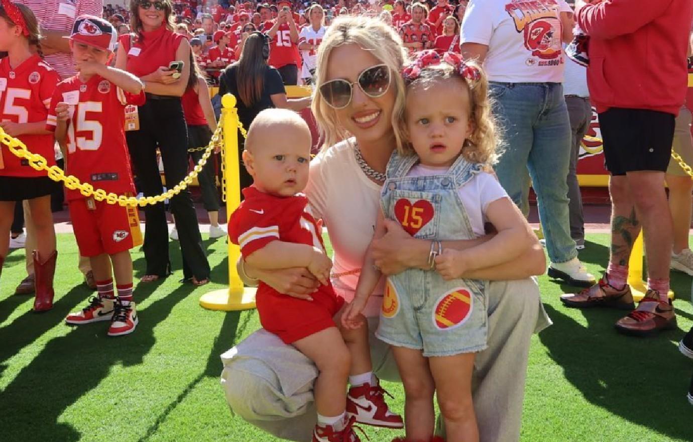 patrick mahomes done expanding family wife brittany third pregnancy