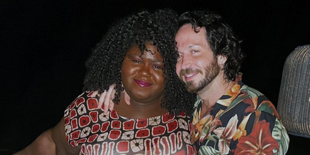 Gabourey Sidibe And Fiance Brandon Frankel Celebrate Holidays Photos