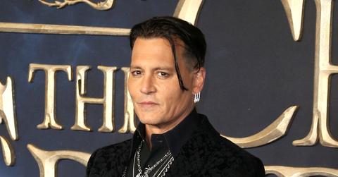 Johnny Depp at the Fantastic Beasts: The Crimes of Grindelwald' UK Premiere in London, UK.