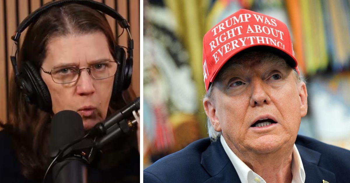 photo of mary trump and donald trump