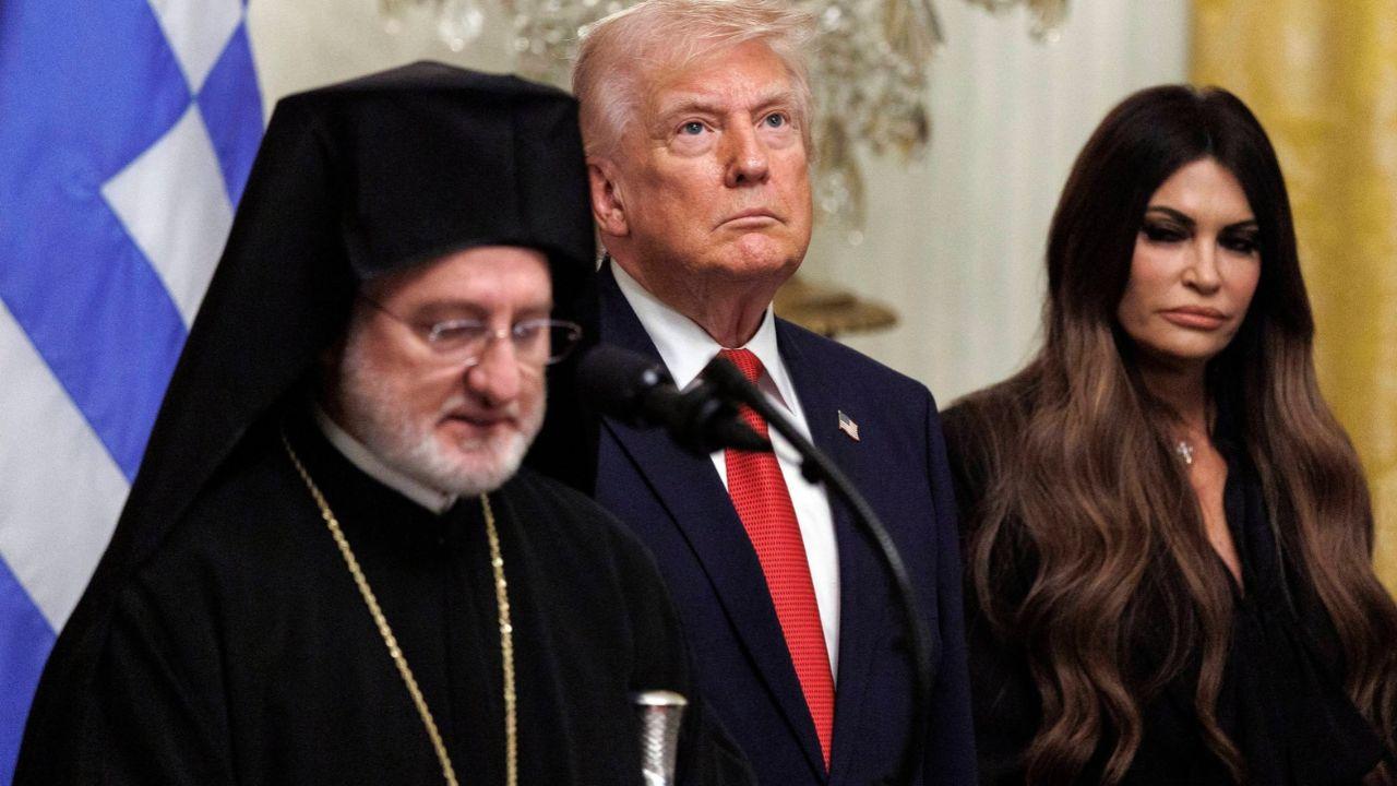 Image of Donald Trump and Kimberly Guilfoyle