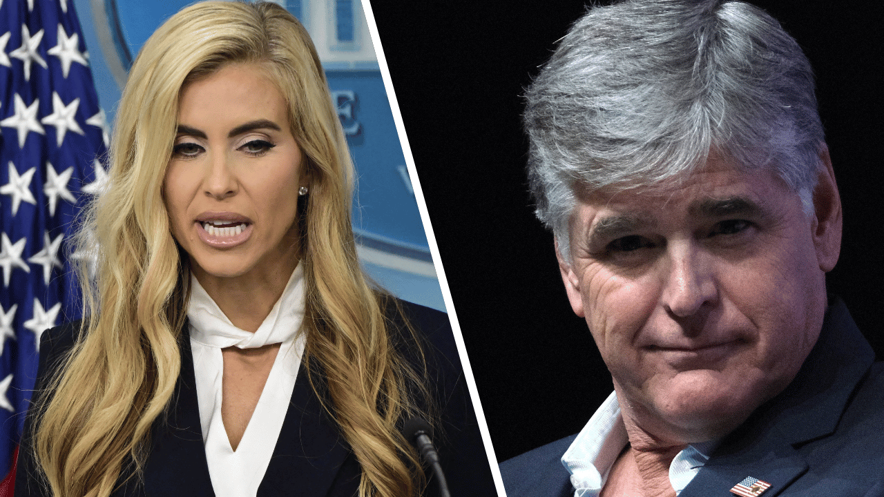 Image of Katie Zacharia and Sean Hannity
