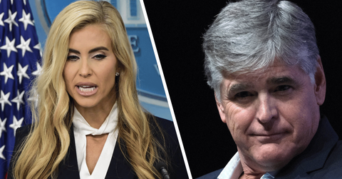 Image of Katie Zacharia and Sean Hannity