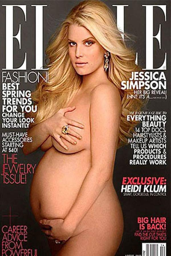 Jessica simpson scandalous baby bump