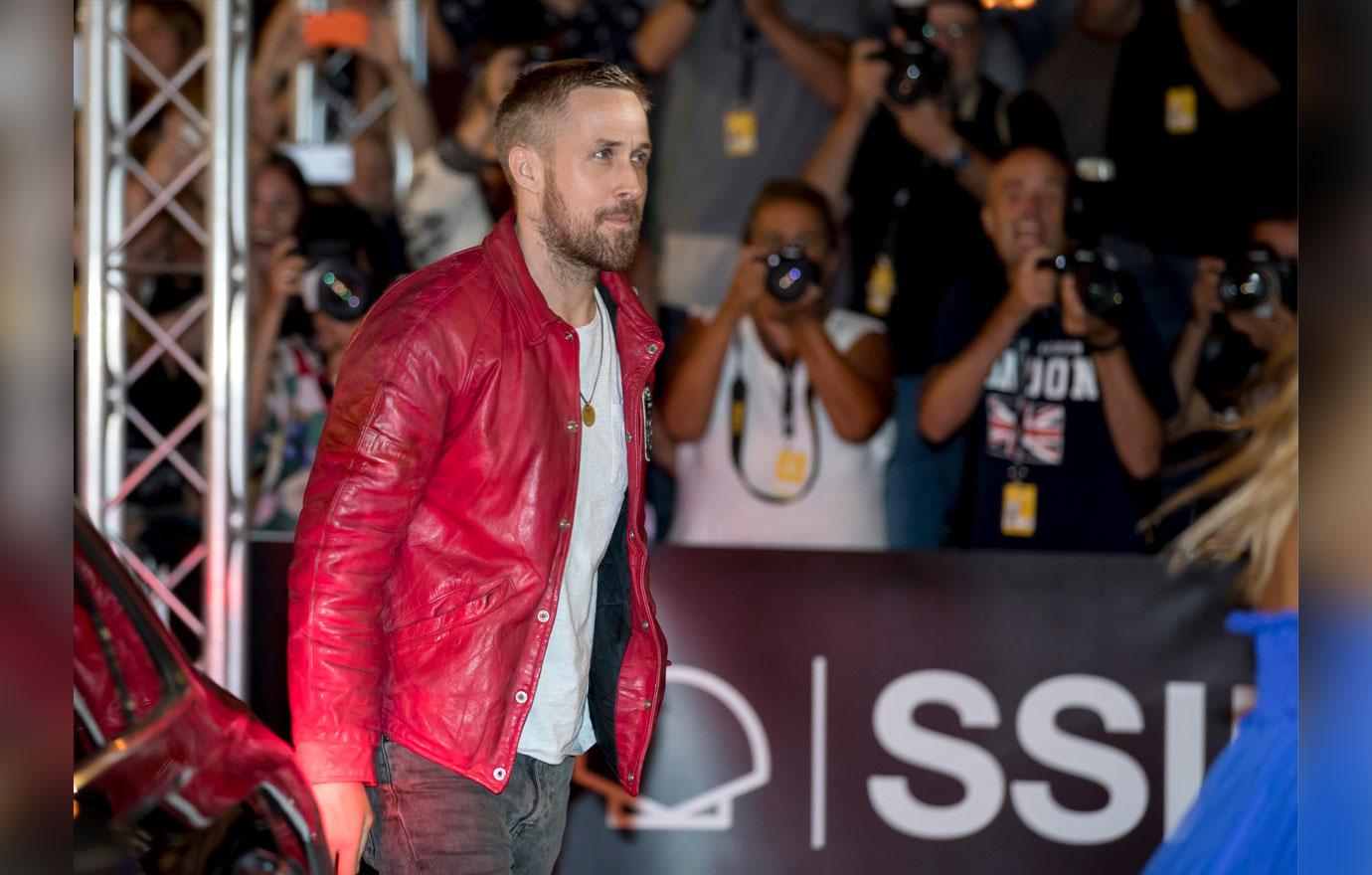 Ryan Gosling Arriving at 66th San Sabastian International Film Festival