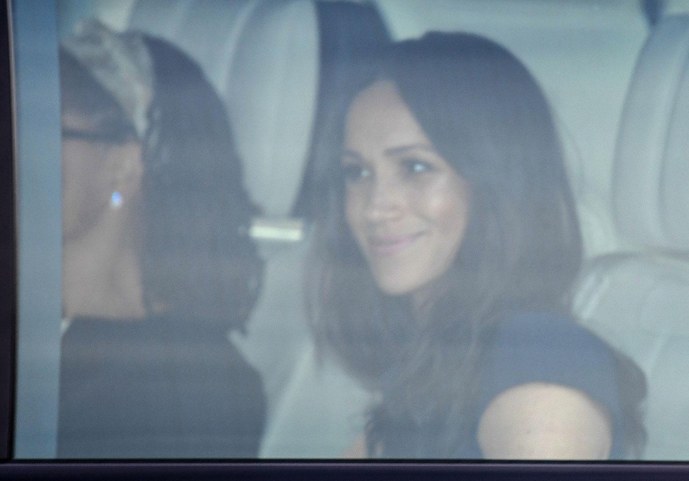 Meghan Markle leaves Windsor Castle with her mum Doria