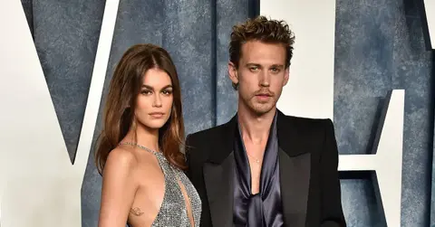 Photo of Kaia Gerber and Austin Butler