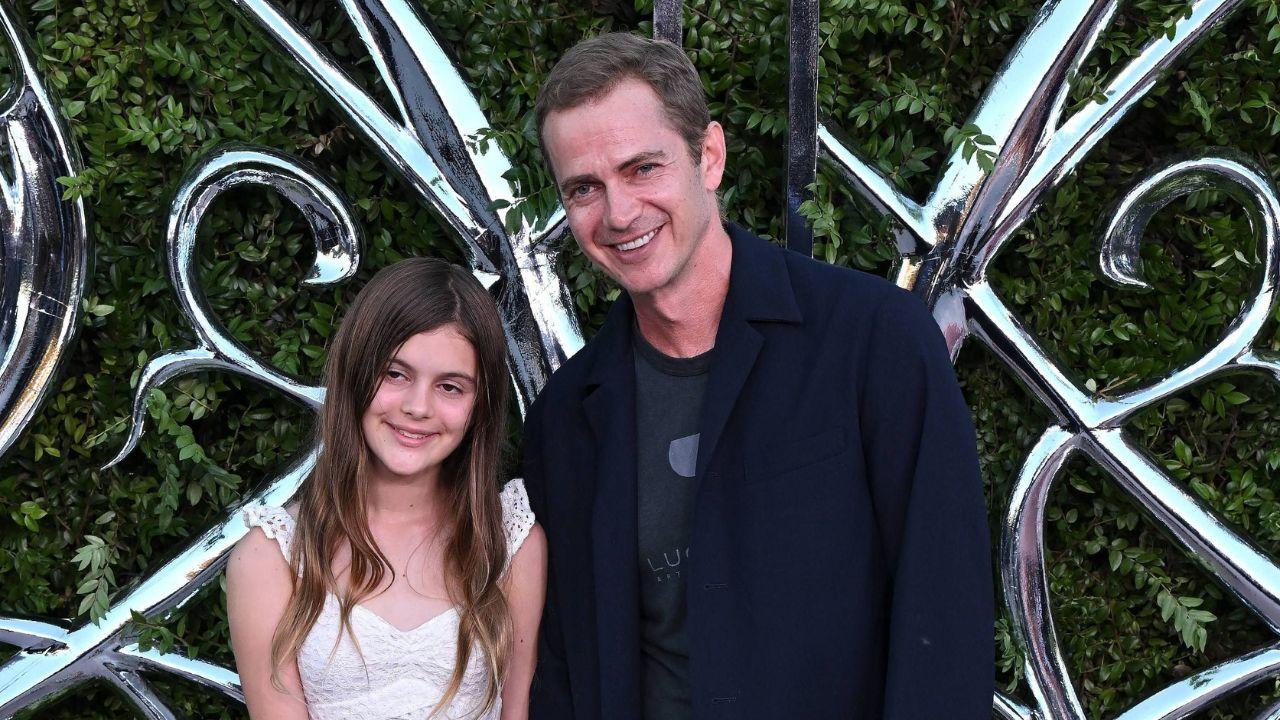 Photo of Hayden Christensen and Briar Rose.