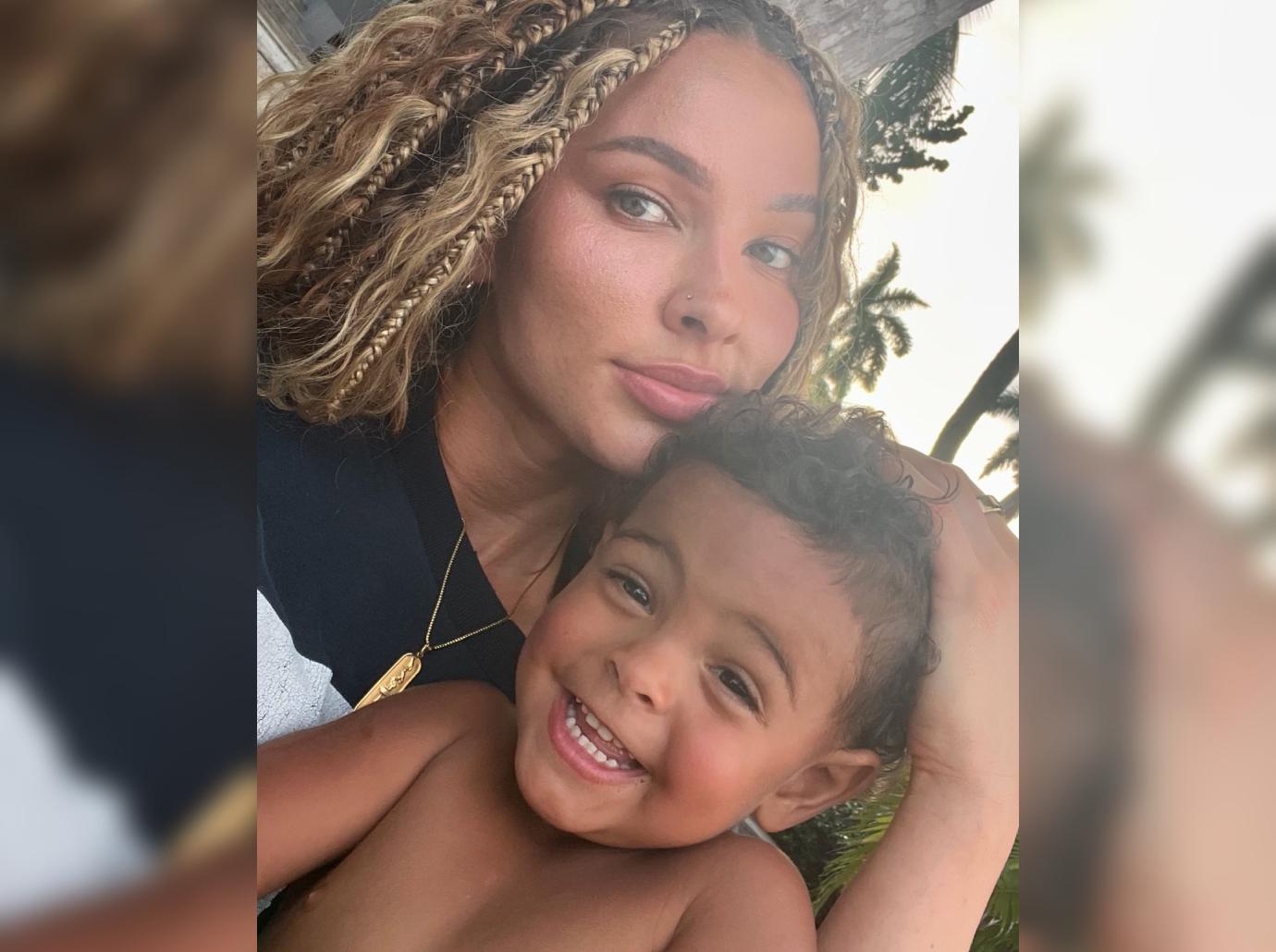 lauren lolo woods co parenting son zydn odell beckham jr baby