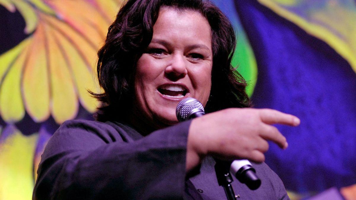 Image of Rosie O'Donnell said that she only got work done on the lower part of her face.