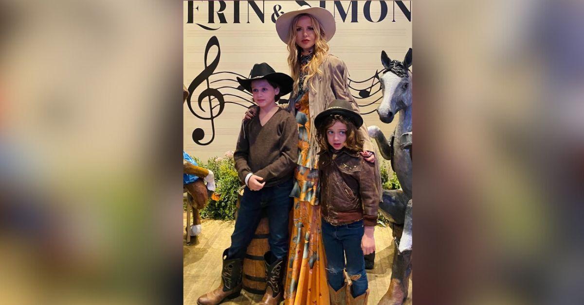 Photo of Rachel Zoe, Skyler and Kaius Berman