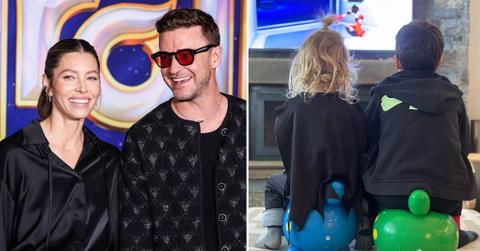 justin timberlake admits his kids run house pp