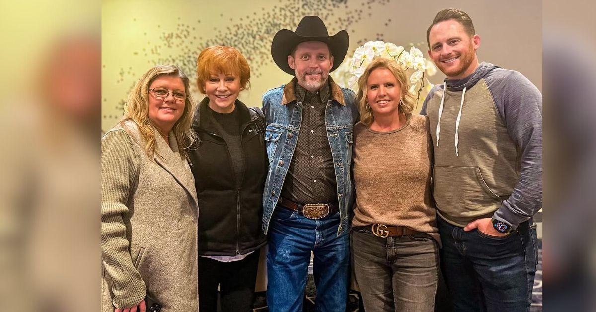 image of Brandon Blackstock was seen with Reba McEntire less than five months before his death.
