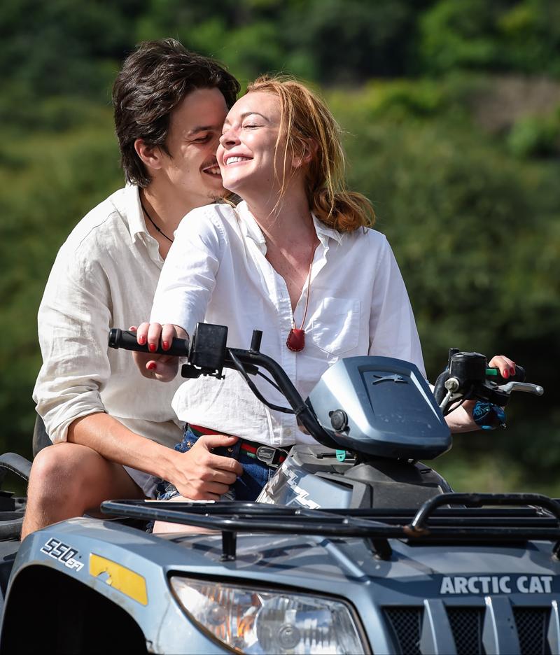 *PREMIUM EXCLUSIVE* Lindsay Lohan and Egor Tarabasov on a Romantic Safari Adventure