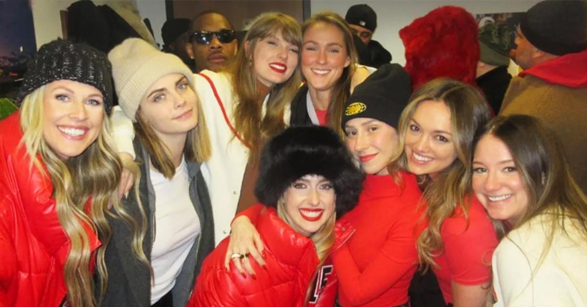 kylie kelce defends meeting taylor swift first time chiefs game