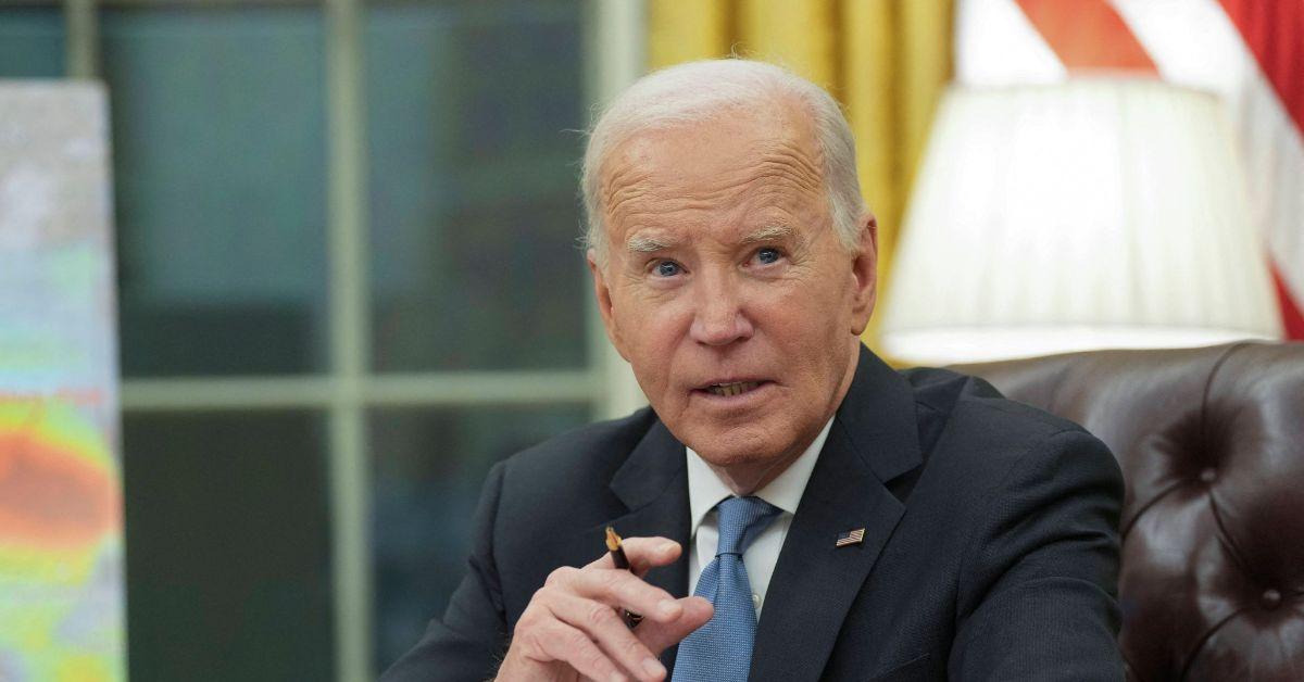 image of Joe Biden's office revealed he had cancer on May 18.