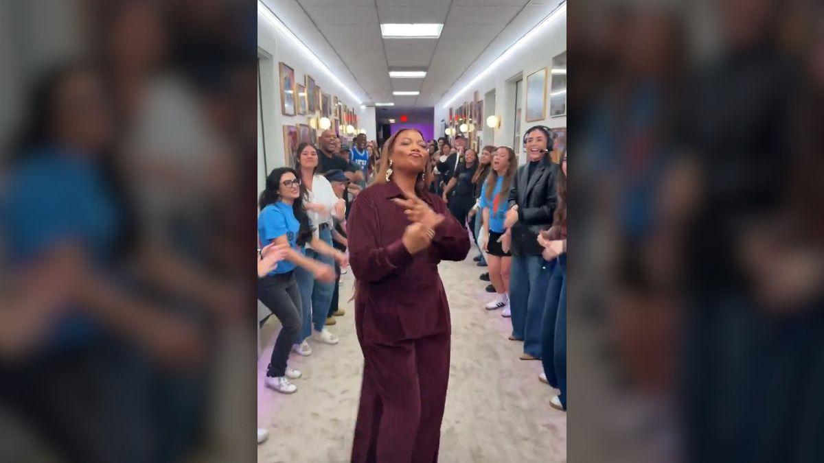 Photo of Fans were convinced that Queen Latifah had aged backwards. 