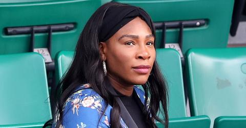 Pregnant Serena Williams arrives at the French Open