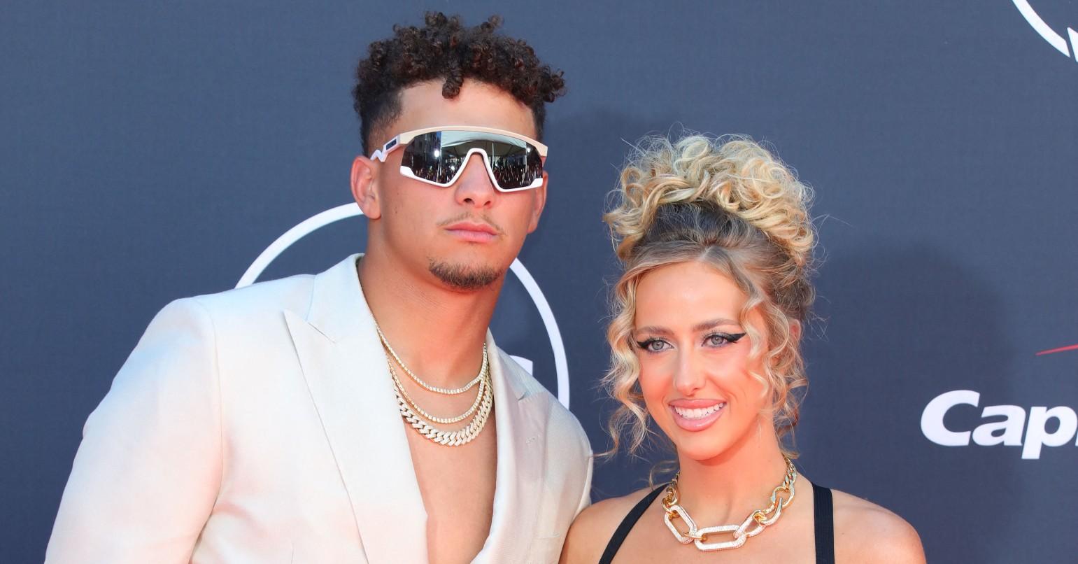 brittany mahomes fires back haters receiving backlash donald trump post